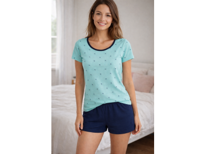 Dámské pyžamo kotvy