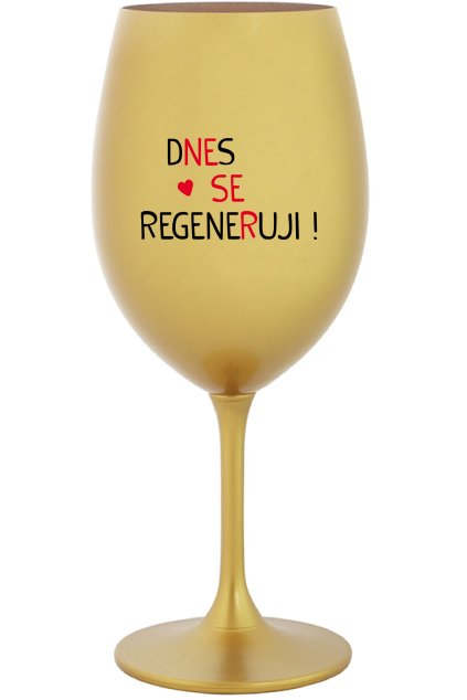sklenicka na vino 1 ZLATA