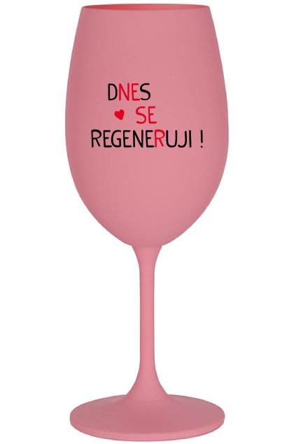 sklenicka na vino 1 RUZOVA