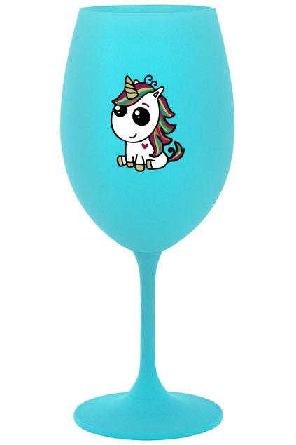 sklenicka na vino 1 TYRKYS