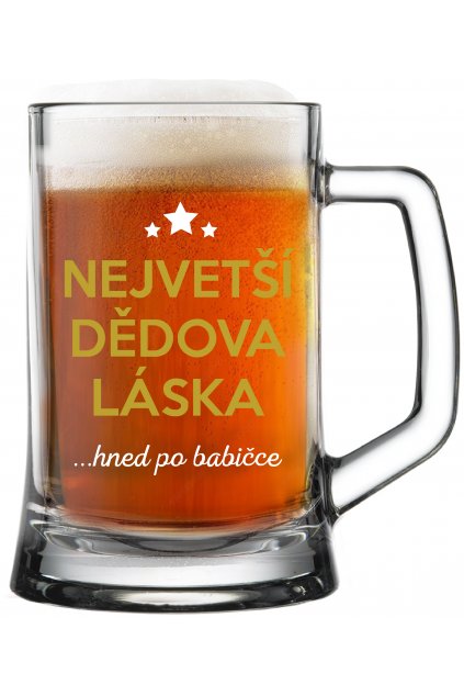 pivni sklenice s napisem PIVO FULL