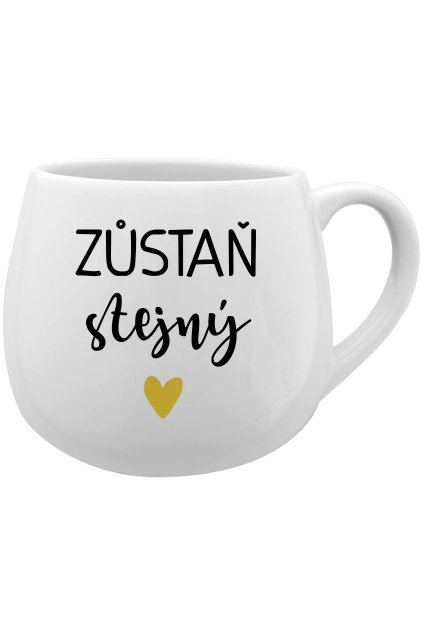 hrnek s napisem bila keramika