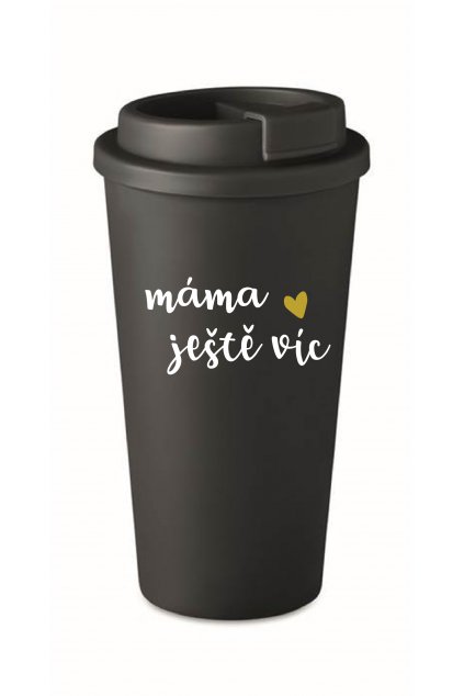 termohrnek s napisem 1 cerna big