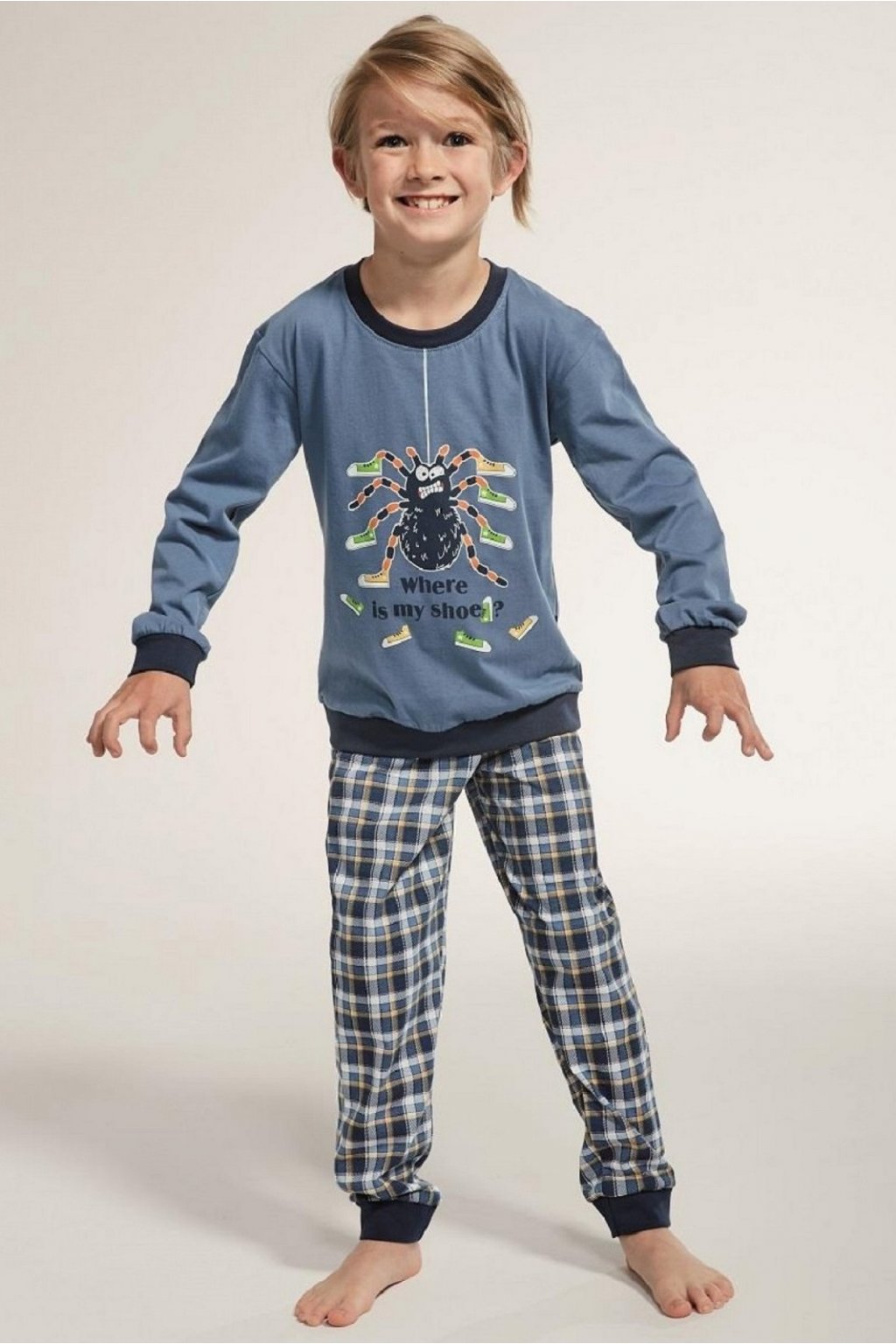 Pyjama Cornette Enfant Garçon 976/123 Citrouille l/r 86-128