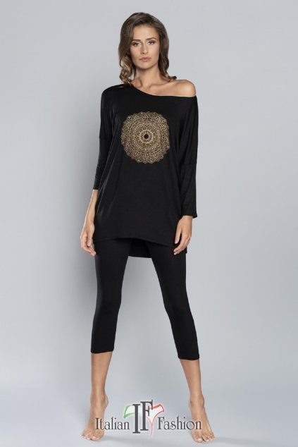 Dámské pyžamo Italian Fashion Mandala 3/4