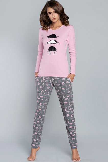 Dámské pyžamo Italian Fashion Dima růžová