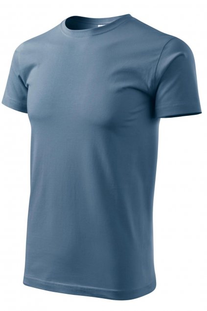 Pánské modré tričko s krátkým rukávem MF 129/60