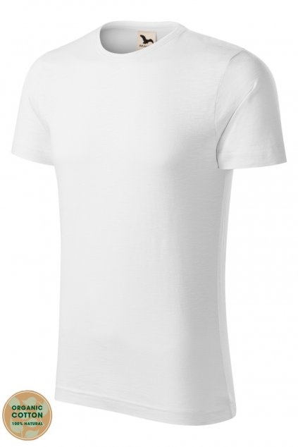 Pánské tričko s krátkým rukávem s organické bavlny MF 173/00.