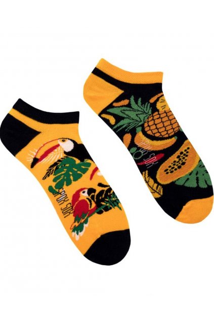 Veselé kotníkové ponožky Spox Sox  tropic.