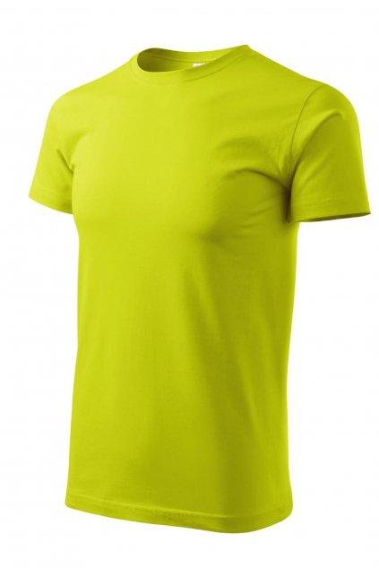 Pánské žluté tričko s krátkým rukávem MF 129/62.