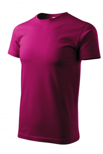 Pánské fialové tričko s krátkým rukávem MF 129/49.