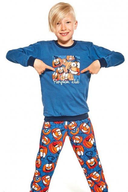 Chlapecké bavlněné pyžamo Cornette 976/123 Pumpkin