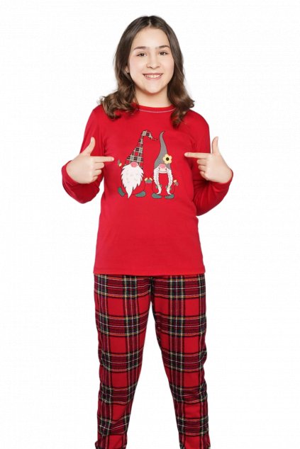 Dětské pyžamo s dlouhým rukávem Italian Fashion Santa.