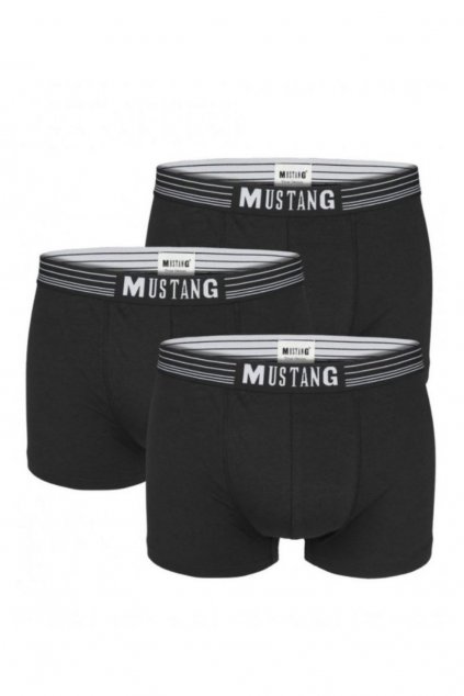 Boxerky Mustang 4046 retro black 3 pack