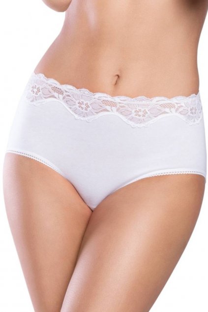 Dámské bavlněné kalhotky Italian Fashion Cleo maxi bílá