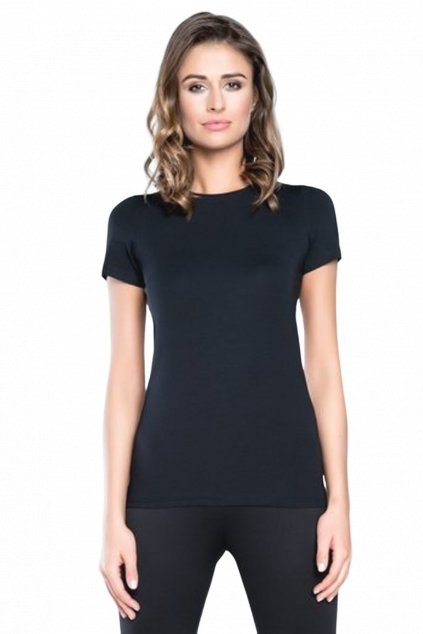 Dámské triko s krátkým rukávem Italian Fashion Ibiza černá