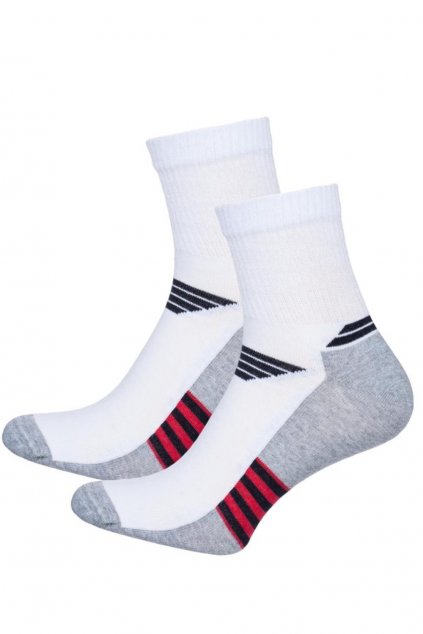 Sportovní ponožky Milena Active 0224.015 bílá