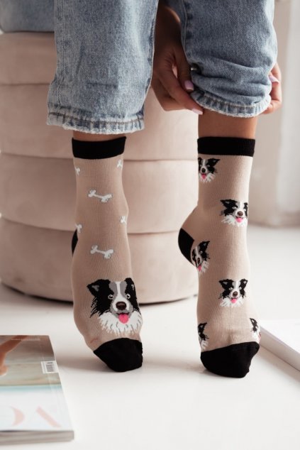 Veselé ponožky Milena 0200.050 Psi
