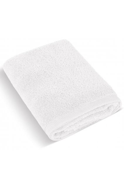 Bavlněný ručník Cotton Candy - bílý