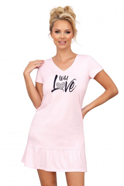 Dámská noční košile Donna Pantera Pink