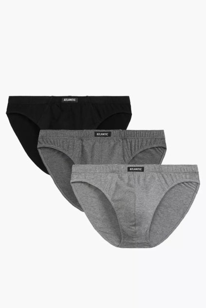 Pánské slipy Atlantic sport 3BMP-006 3pack