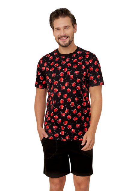 Pánské krátké pyžamo Italian Fashion Cherry