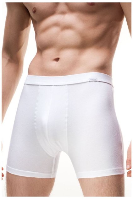 Boxerky Cornette Authentic 220 Bílé