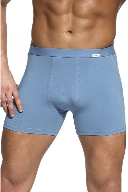 Boxerky Cornette Authentic 220 sv.modré
