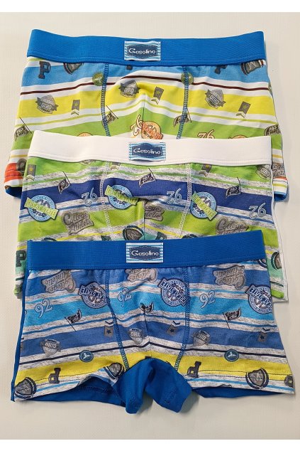 Chlapecké boxerky Gasolino U/3528 (Barva Mix, Velikost 5)