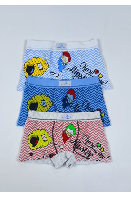CHLAPECKÉ BOXERKY GASOLINO U/2199 (Barva Mix, Velikost 7)