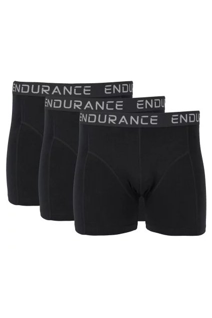 Pánské boxerky Endurance BURKE 3-Pack (Velikost M)