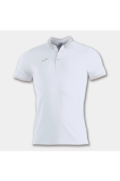 Pánské polo triko Joma Bali II white (Velikost XL)