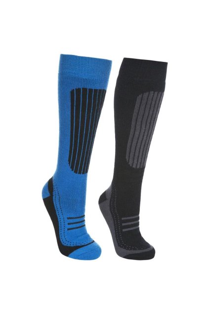 Lyžařské ponožky Trespass LANGDON II - MALE SKI SOCK (2 PAIR PACK) (Velikost 4/7)