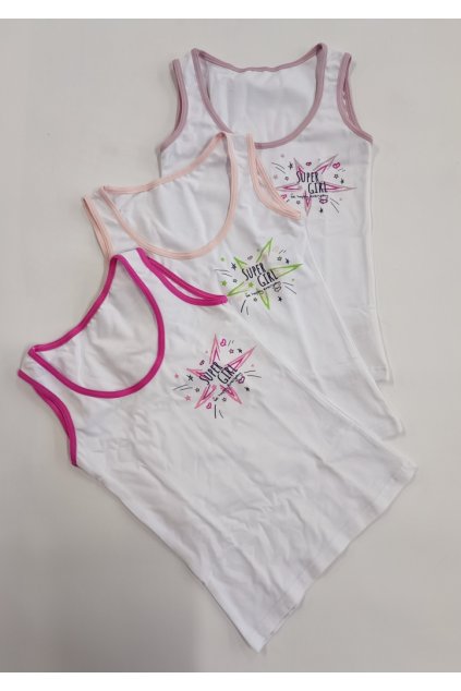 Dívčí nátělník Emy SL624 (Barva Mix, Velikost 3)