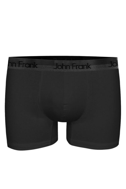 Pánské boxerky John Frank JFBPB01 (Velikost L, Barva Černá)