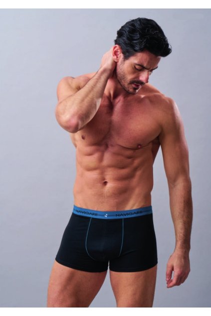 Pánské boxerky Navigare 21520 (Velikost L, Barva Černá)