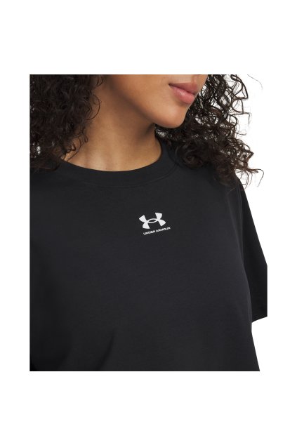Dámské tričko Under Armour Rival Boxy Tee Solid (Velikost L)