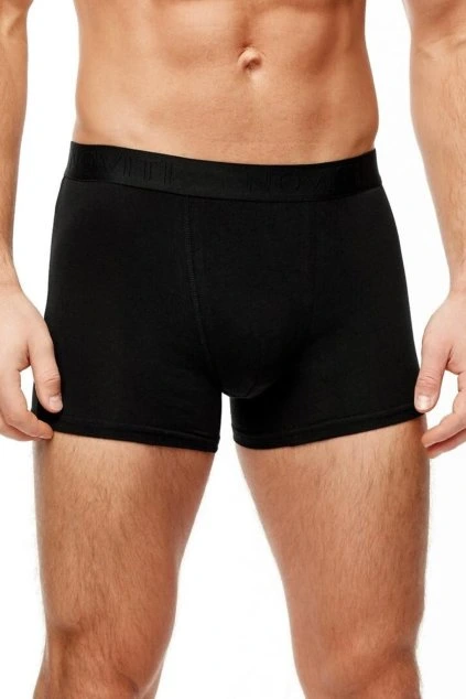 Boxerky Noviti BB010-M-01 černé