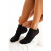 Kotníkové ponožky Milena 1399 Černá