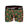 Pánské boxerky John Frank JFBD11 (Velikost L, Barva Zelená)