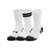 UA Perf Tech Nov 3pk Crew-WHT (Velikost L)