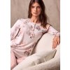 Dámské pyžamo Lormar 653826 (Velikost S, Barva Meruňková)