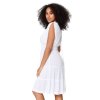 Dámské šaty LingaDore 8224 (Velikost S, Barva Bílá)