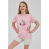 Dívčí krátké pyžamo Cornette 787/121 Kitty