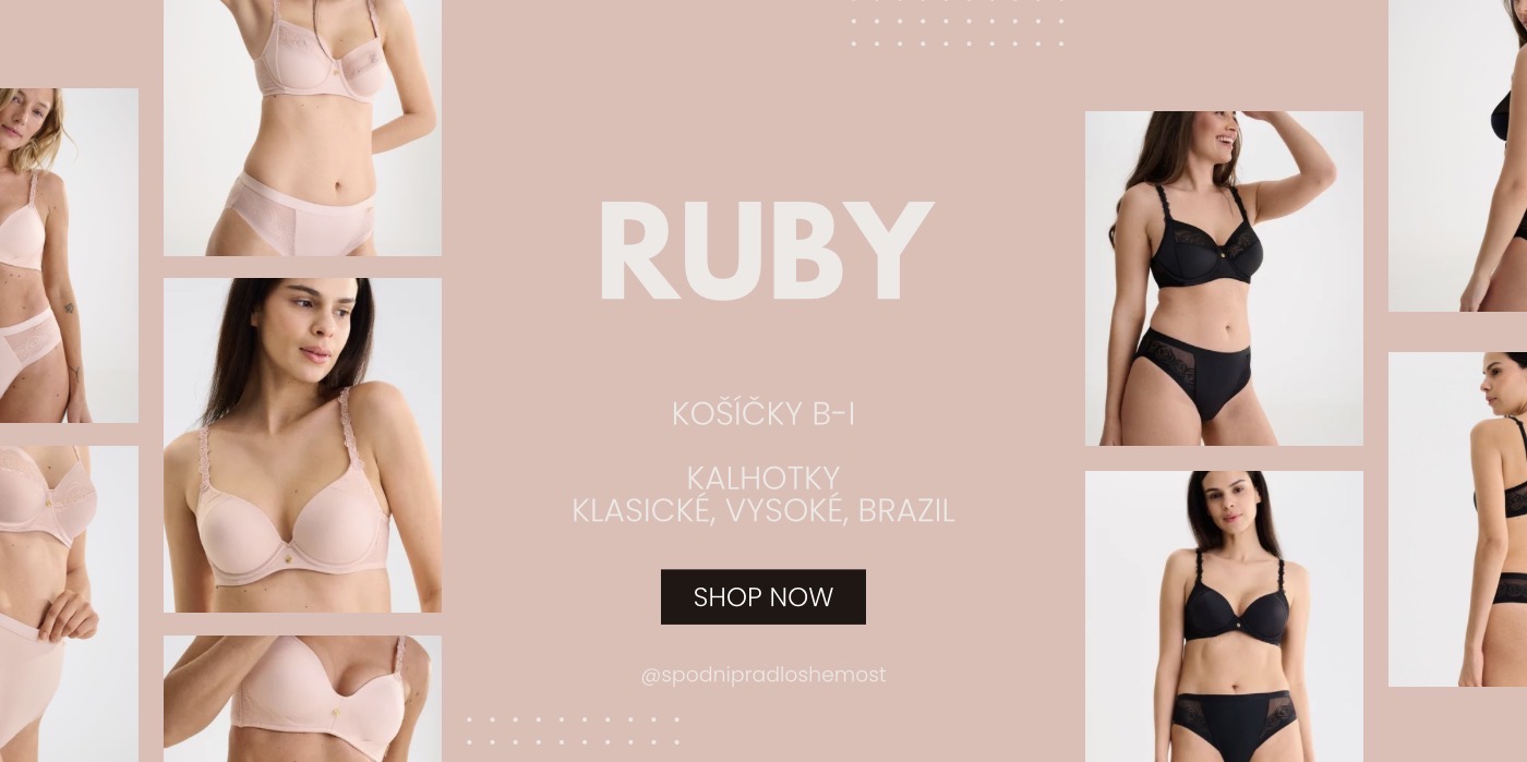 Hladká podprsenka v tělové a černé barvě