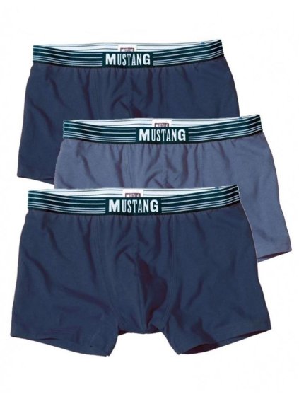 Pánské boxerky MUSTANG - TYLER SPORT 3pack (Velikost 2XL)
