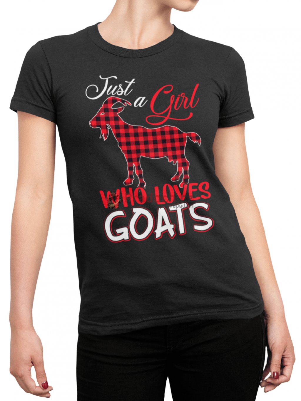 goats lover cerne tricko min