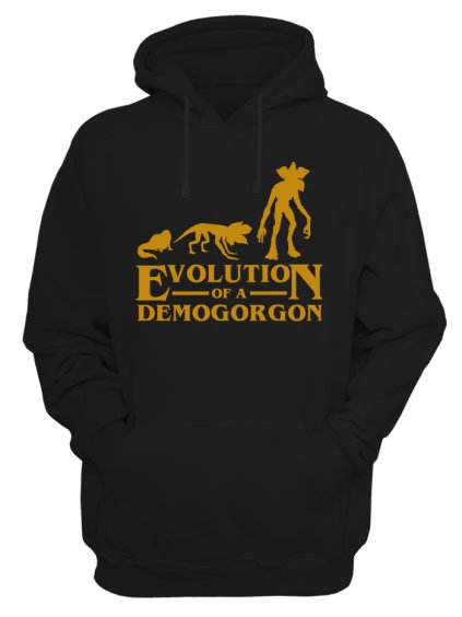 Pánská mikina Stranger Things Evolution of Demogorgon