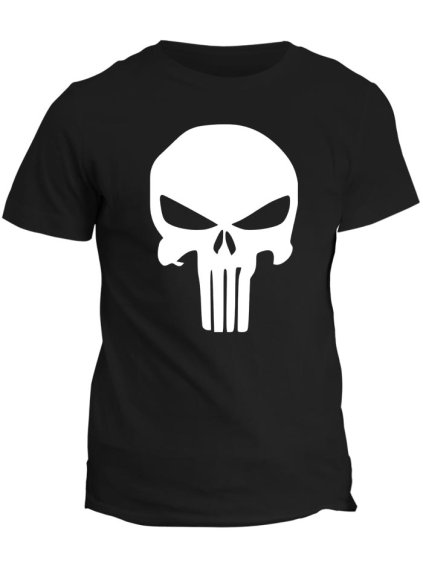 Tričko Punisher skull