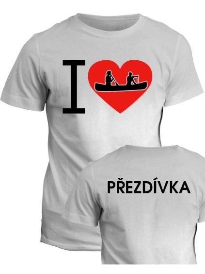 Vodácké tričko I love